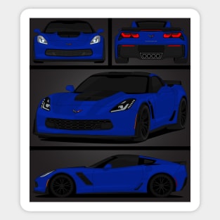 Z06 LAKE-BLUE Sticker